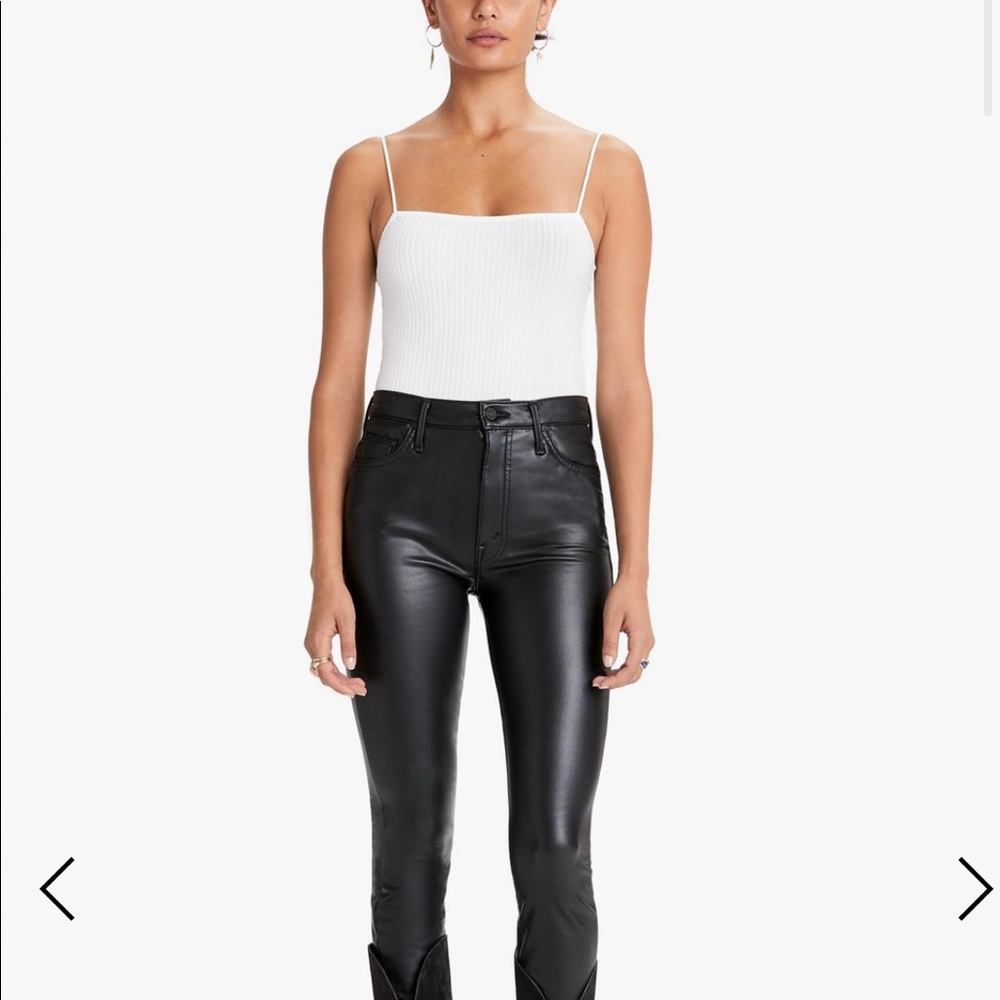 100% Leather Jeans